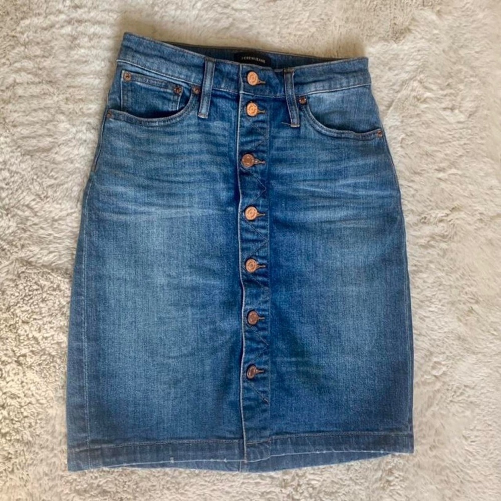 J. Crew denim midi